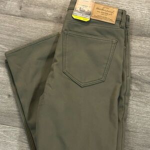 Weatherproof Men's Olive warm  32 x34 Pants